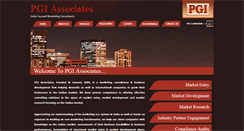 Desktop Screenshot of pgi-associates.com